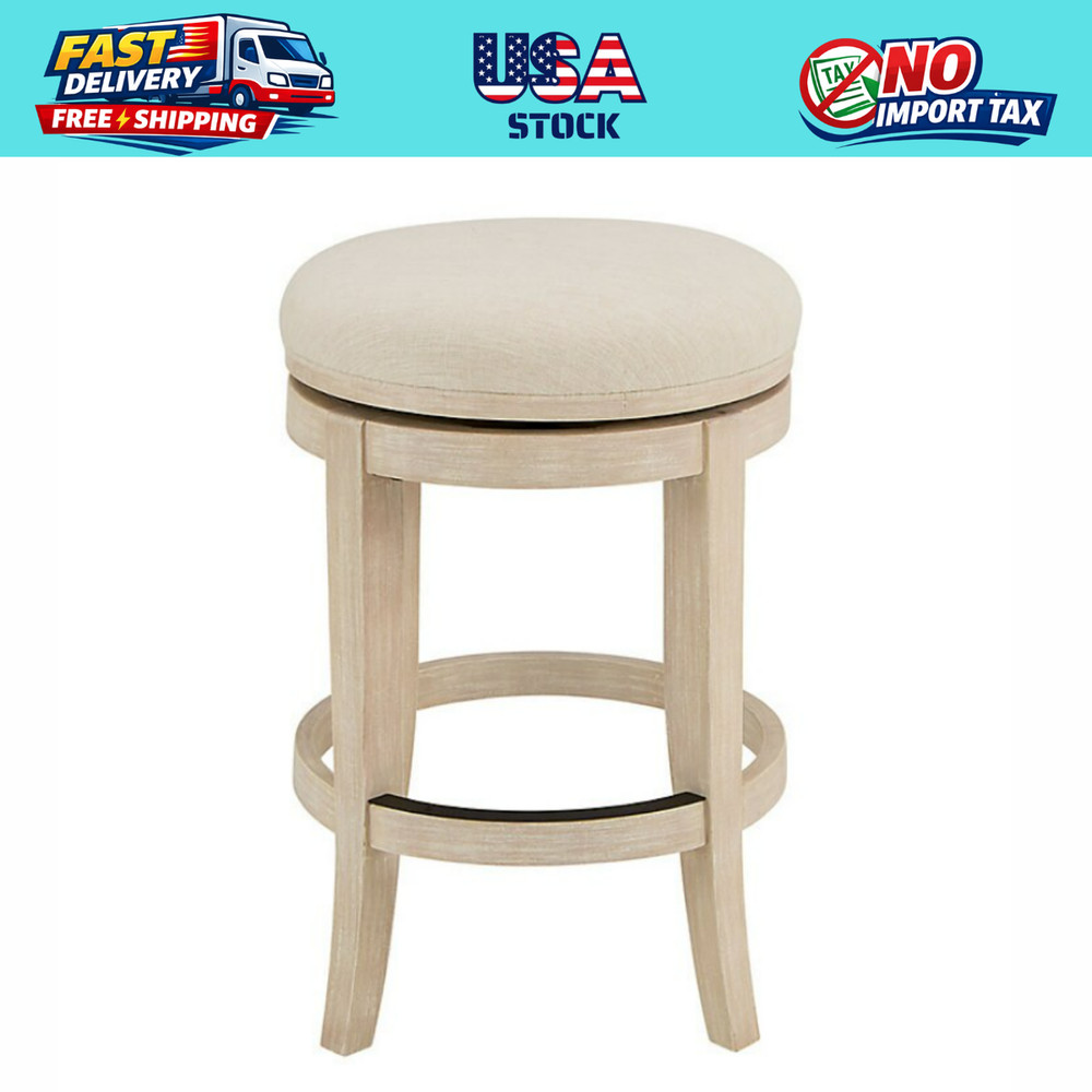 Ballard Designs Micah Backless Swivel Counter Stool