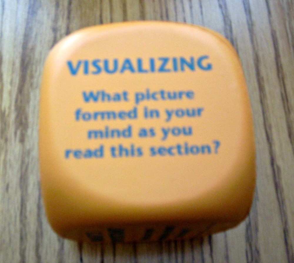 Really Good Stuff Comprehension Strategies Dice Set Gently Used