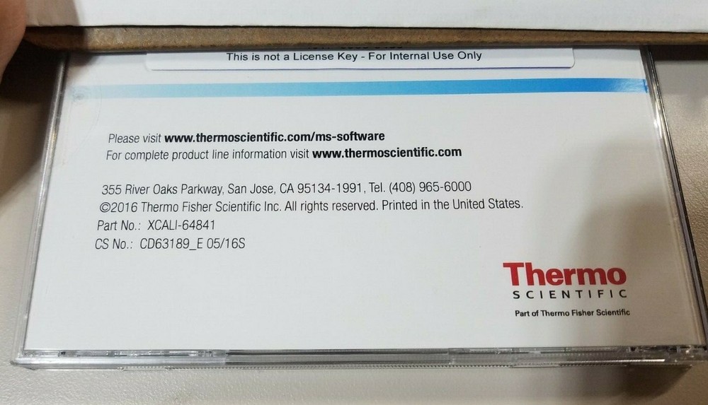Thermo Scientific TraceFinder 4.1 Optimized for Quantitation Software DVD SEALED