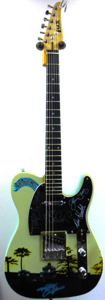 Eagles Autographed Guitar