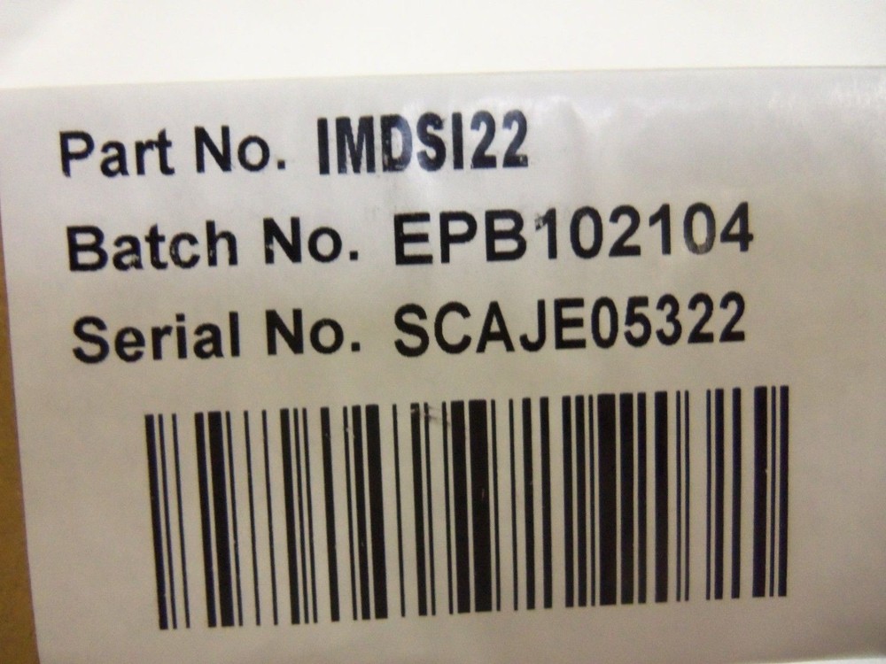 ABB IMDSI22 INPUT MODULE SEAL DATE 6-07-10 SEALED