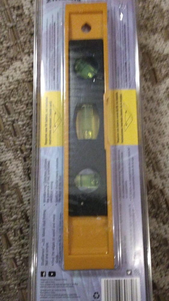 Zircon StudSensor Pro35 Electric Stud Finder with WireWarning Detection, Yellow