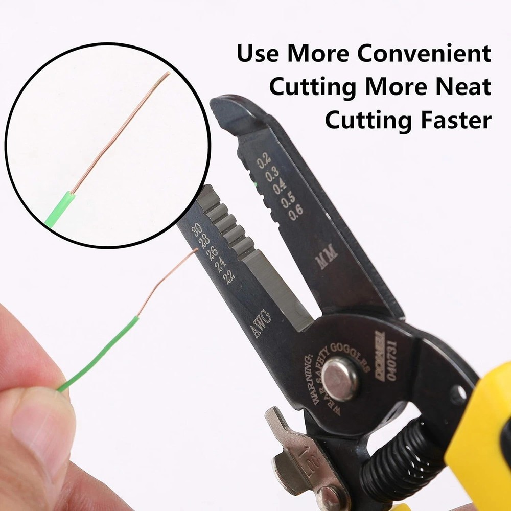 22-30 AWG Wire Stripper Wire Stripping Tool Wire Cutter and Multi-Function Hand