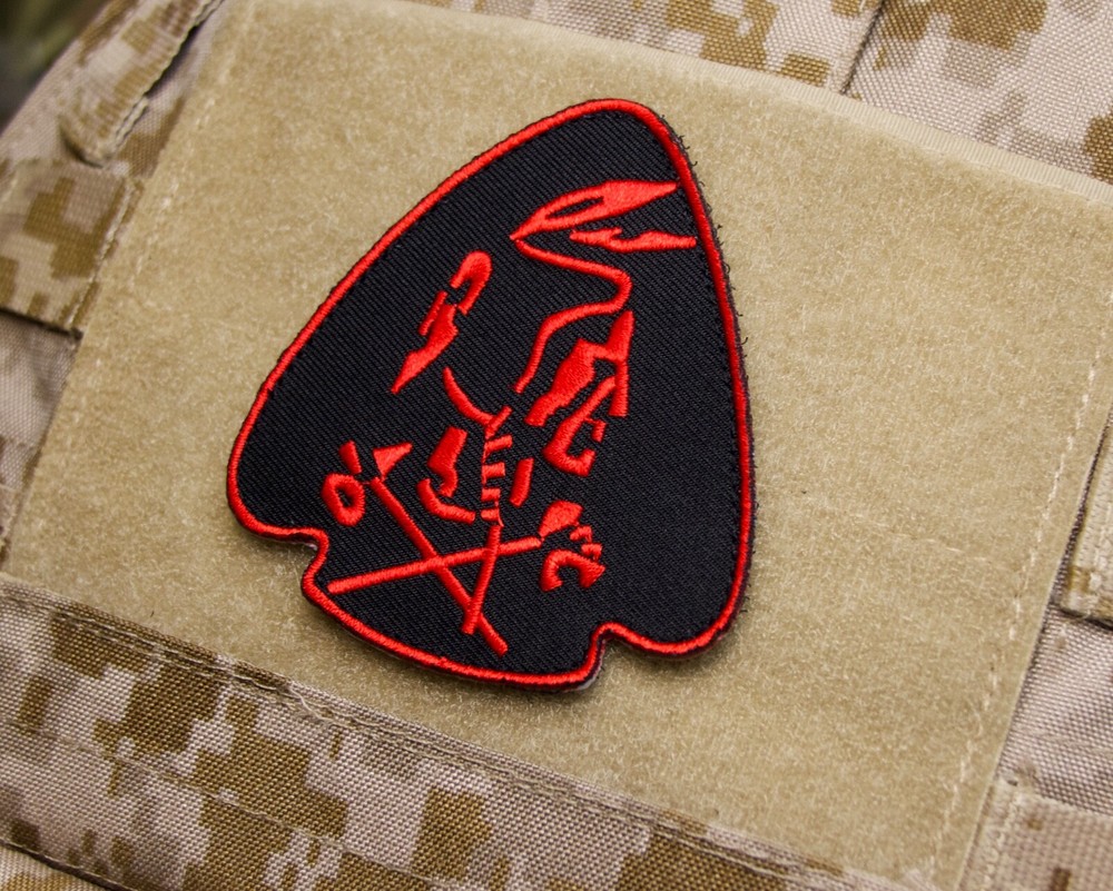 NSWDG Red Squadron Tribe Arrowhead Patch DEVGRU ST6 Red Team TACDEVRON