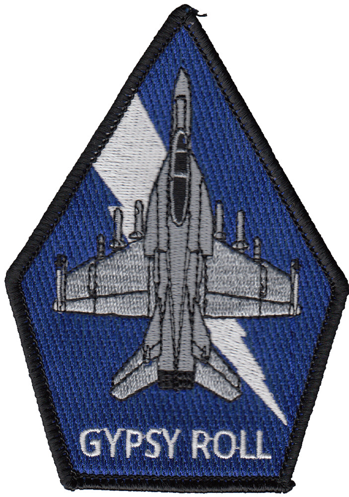 VFA-32 SWORDSMEN GYPSY ROLL COFFIN PATCH