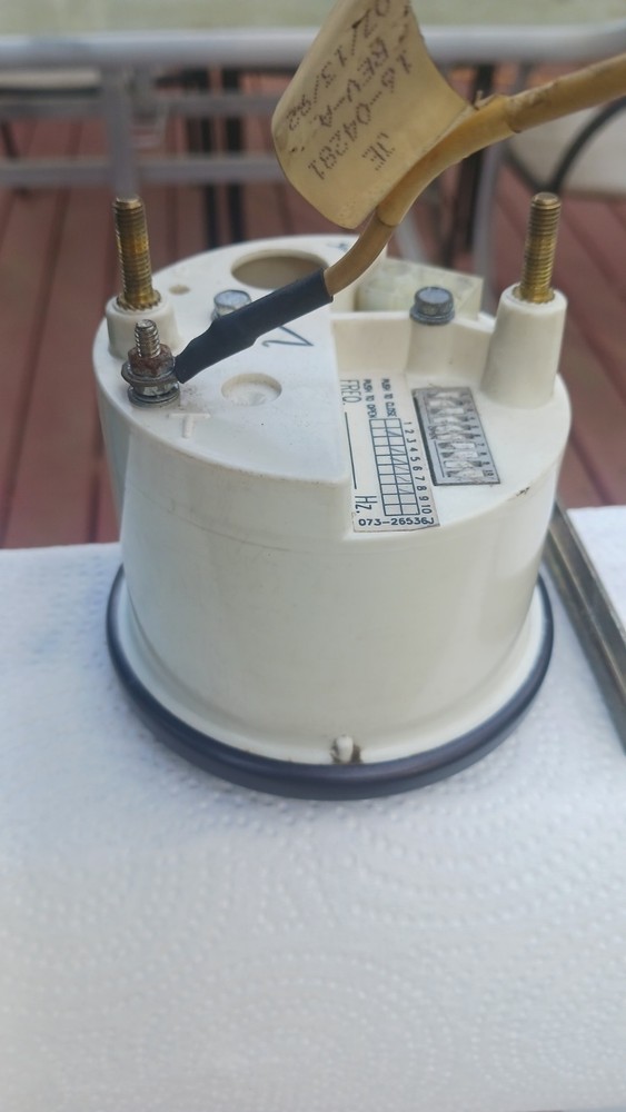 Peterbilt 379 Electronic Speedometer, 1,615,041 miles