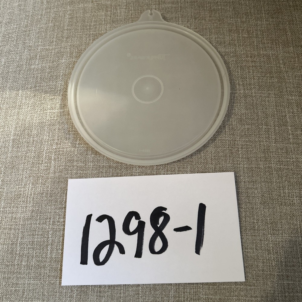 Tupperware Lid 1298-1 Replacement Sheer