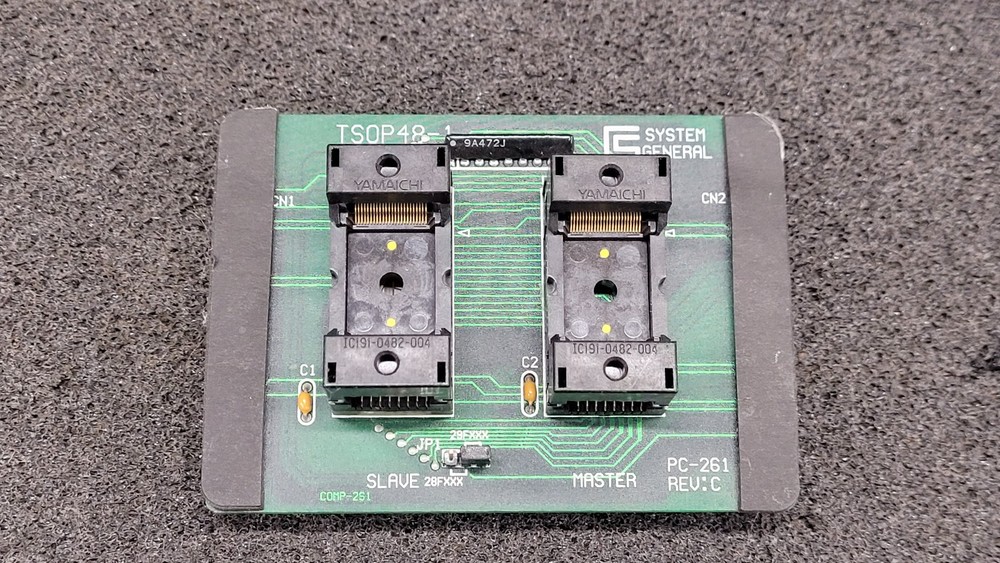 System General HSP Adapter TSOP48 -1 PC-261 Rev C Multi Apro Socket