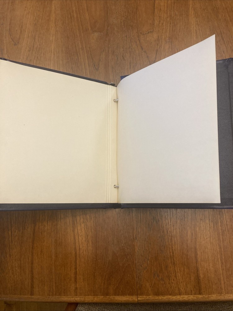 Elbe Stamp Album And Slipcase 1461-BL, Gold Detailing