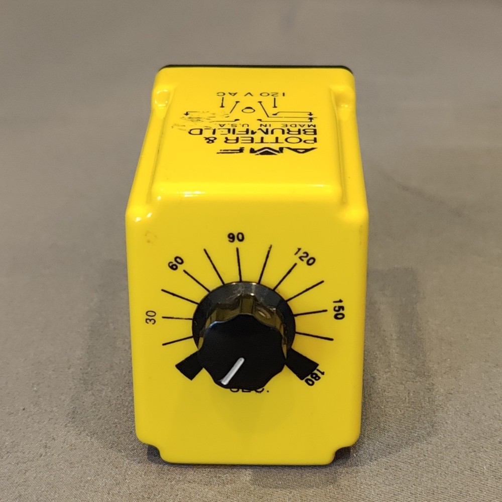 AMF CDB-38-70005 Potter & Brumfield Adjustable On-Delay Relay Timer