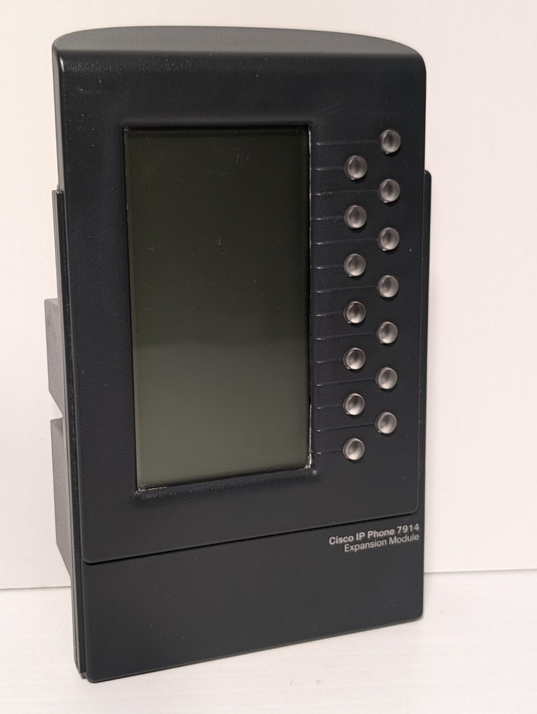 Cisco 7914 VoIP Expansion Module, 14 (Programmable) Lines, Illuminated Buttons