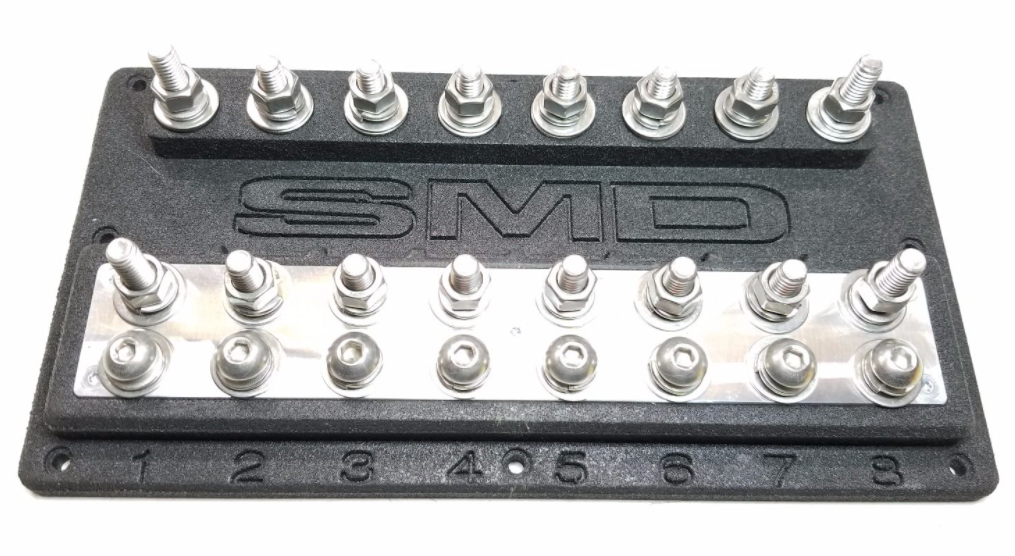 Steve Meade SMD 8 Spot Octo - XL - ANL Fuse Holder Heavy Duty Distribution Block