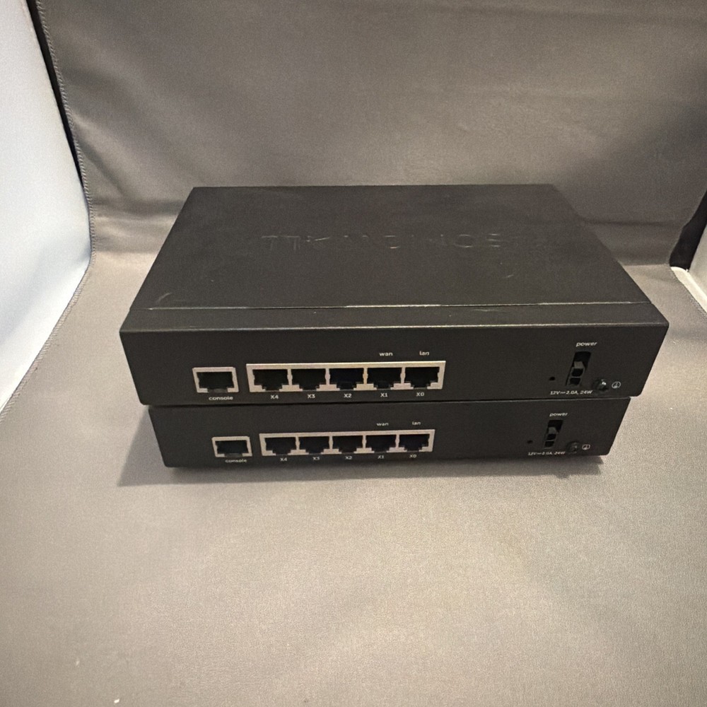 2 SonicWALL TZ300 Firewall Appliance APL28-0B4 Untested No Plug