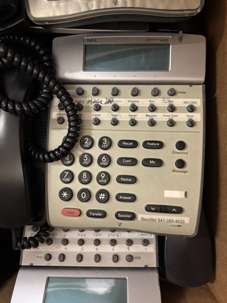 NEC Dterm 80 Phone