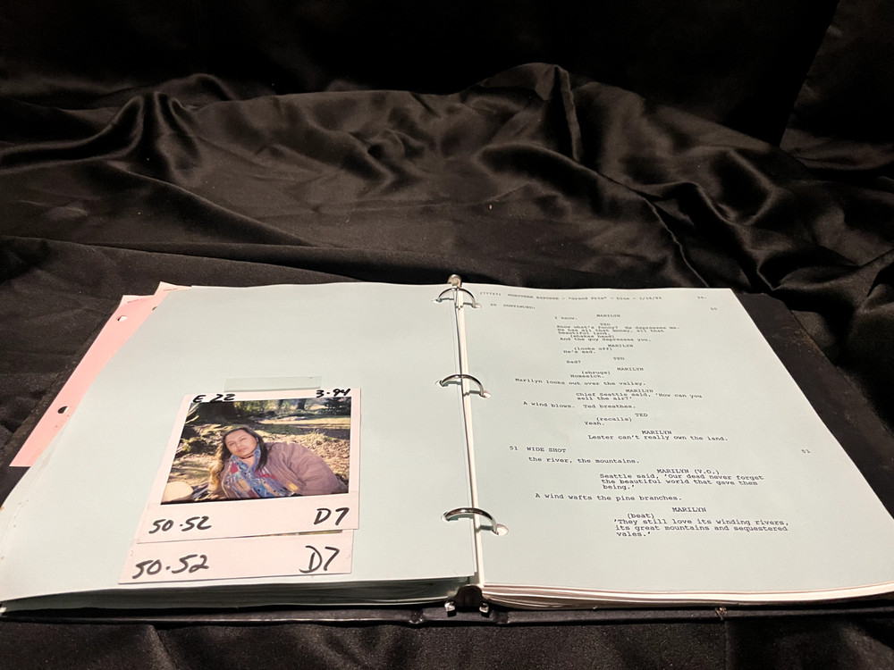 Northern Exposure Script with Cast Polaroids - Grand Prix