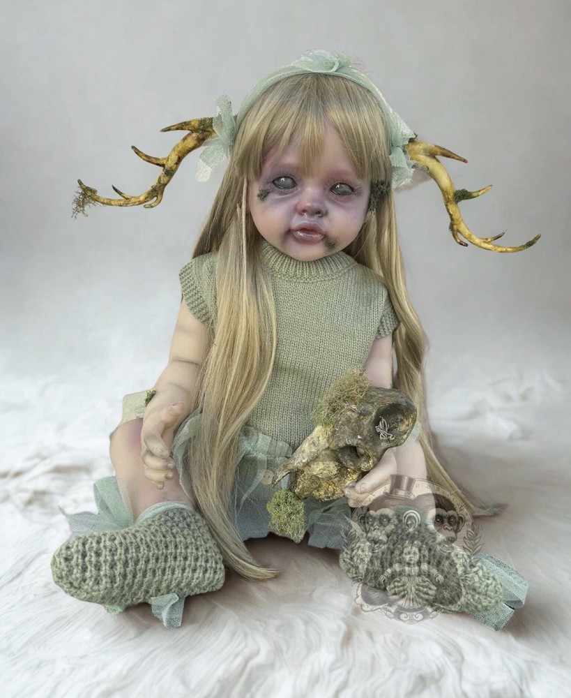 Haunted Doll. Fawn. Positive. EXTREMELY Active