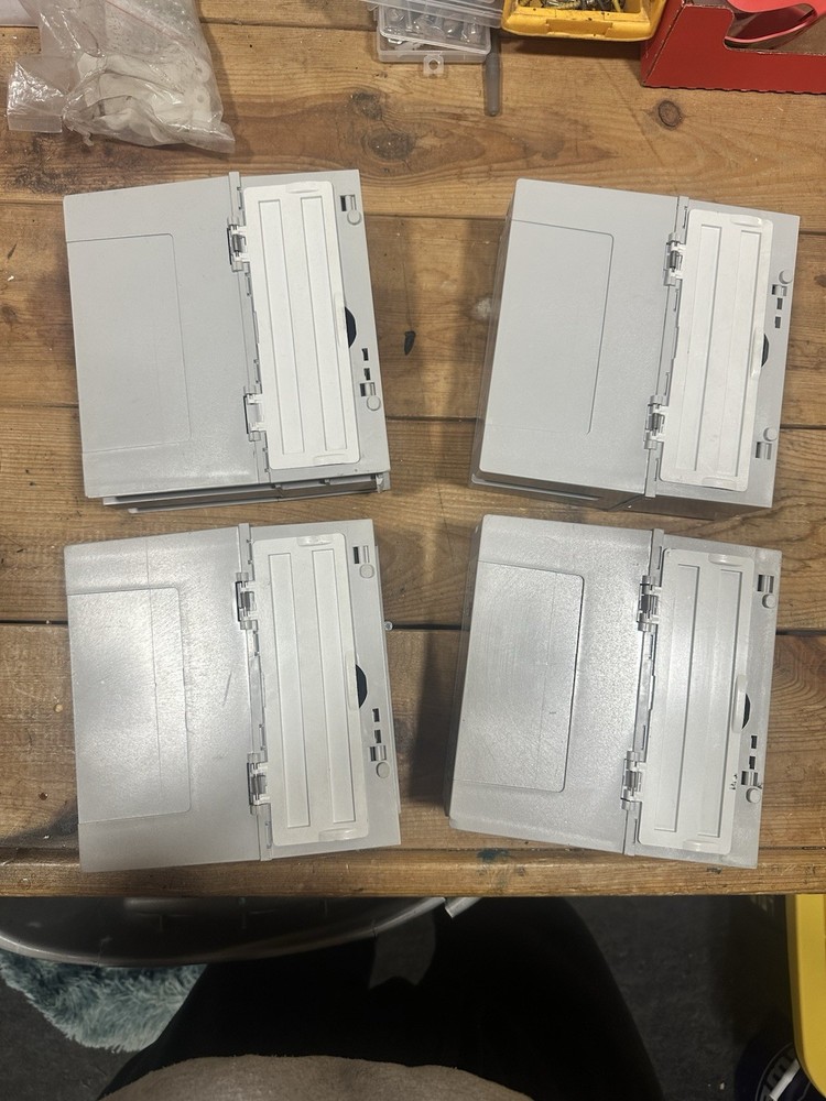 x4 MEI Mars Talos 1000 Note Stacker Cash Box Dollar Bill Acceptor Validator