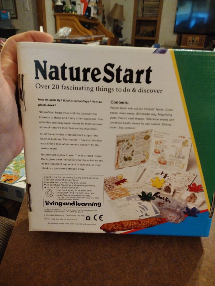 Livingandlearning NatureStart Science And Nature