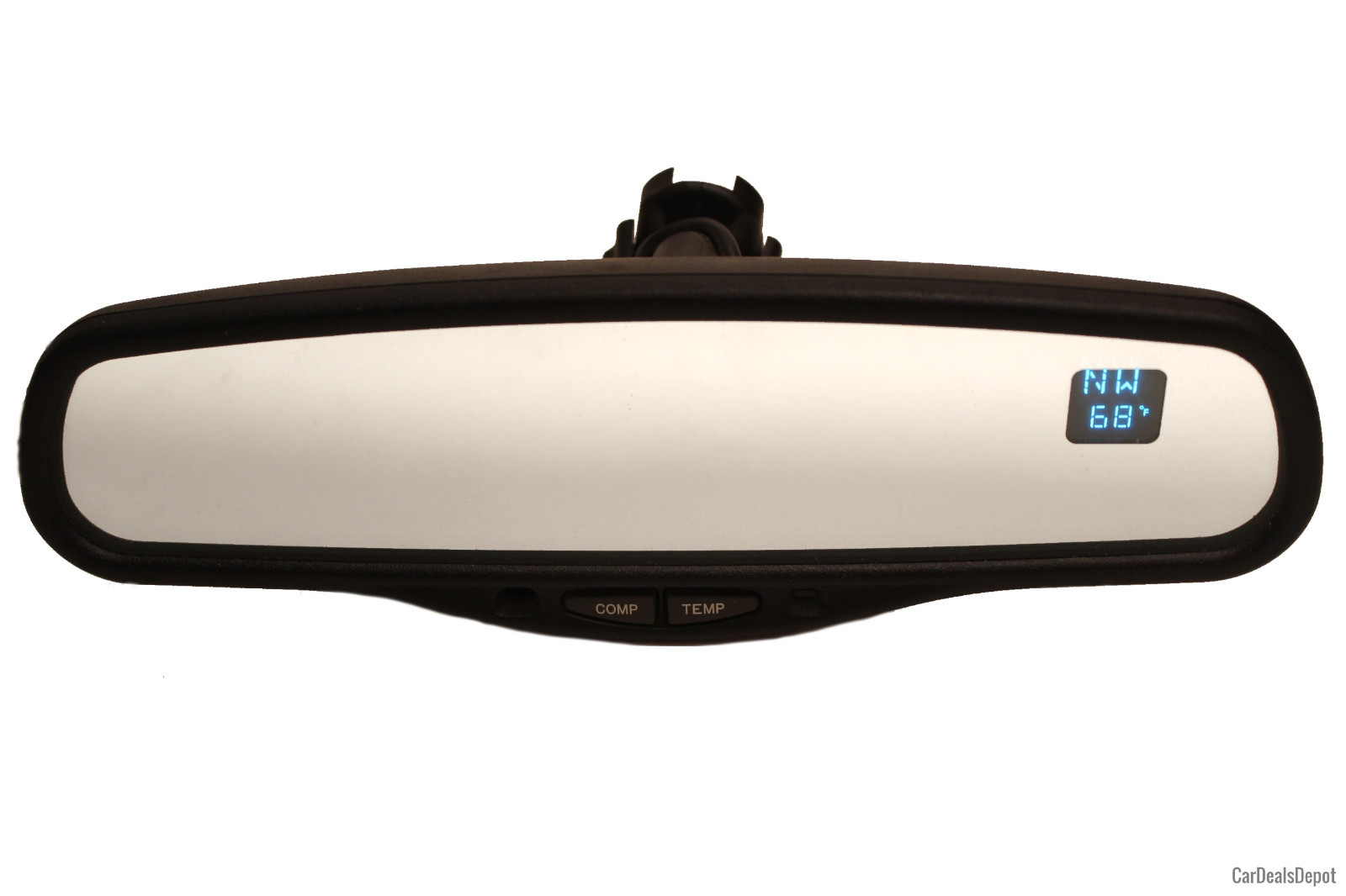 Silverado Tahoe Rear View Mirror Compass Temp Auto Dim Rearview OEM GNTX 177