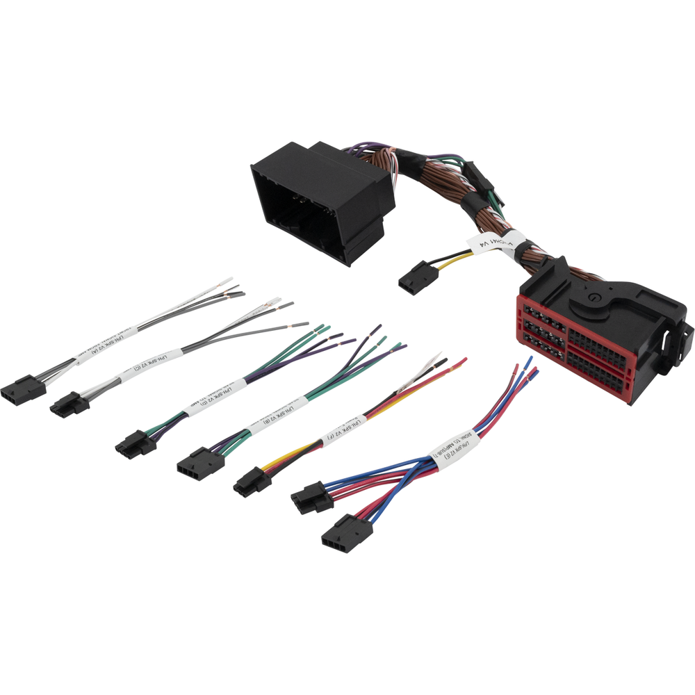 PAC Amplifier Integration Solution for 2013-2023 Dodge Jeep Ram LPHCH41+LPA-E.4