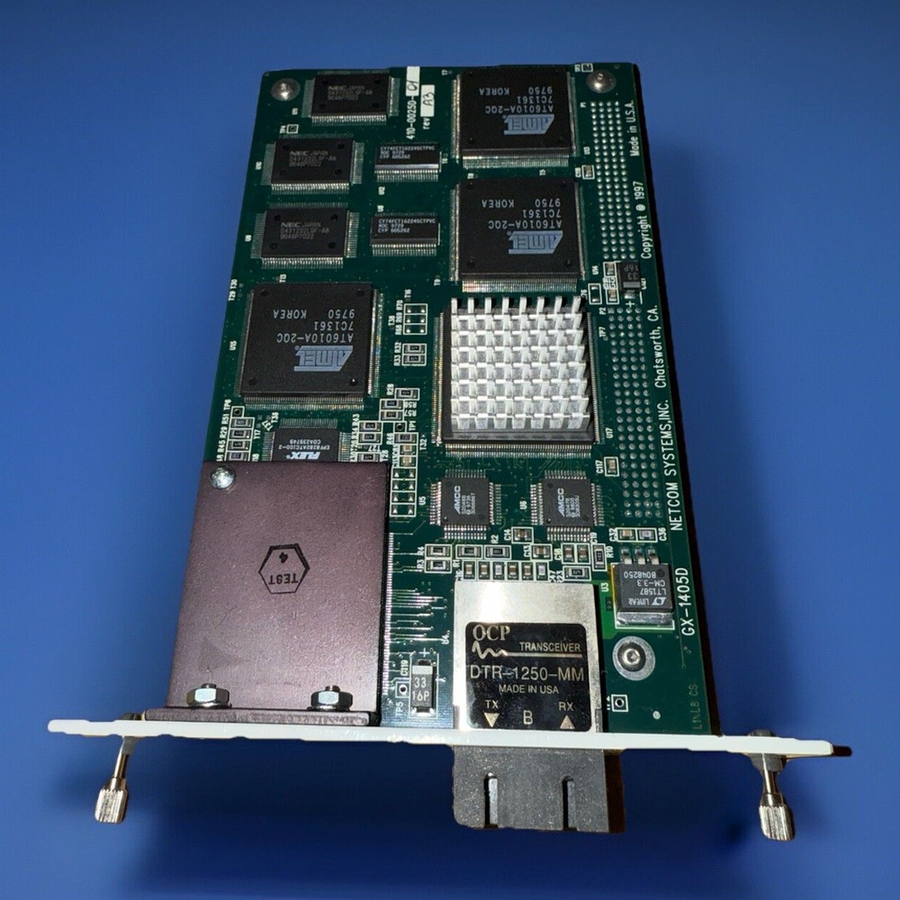 SPIRENT 2000 NETCOM SMARTBITS GX1405 Plugin