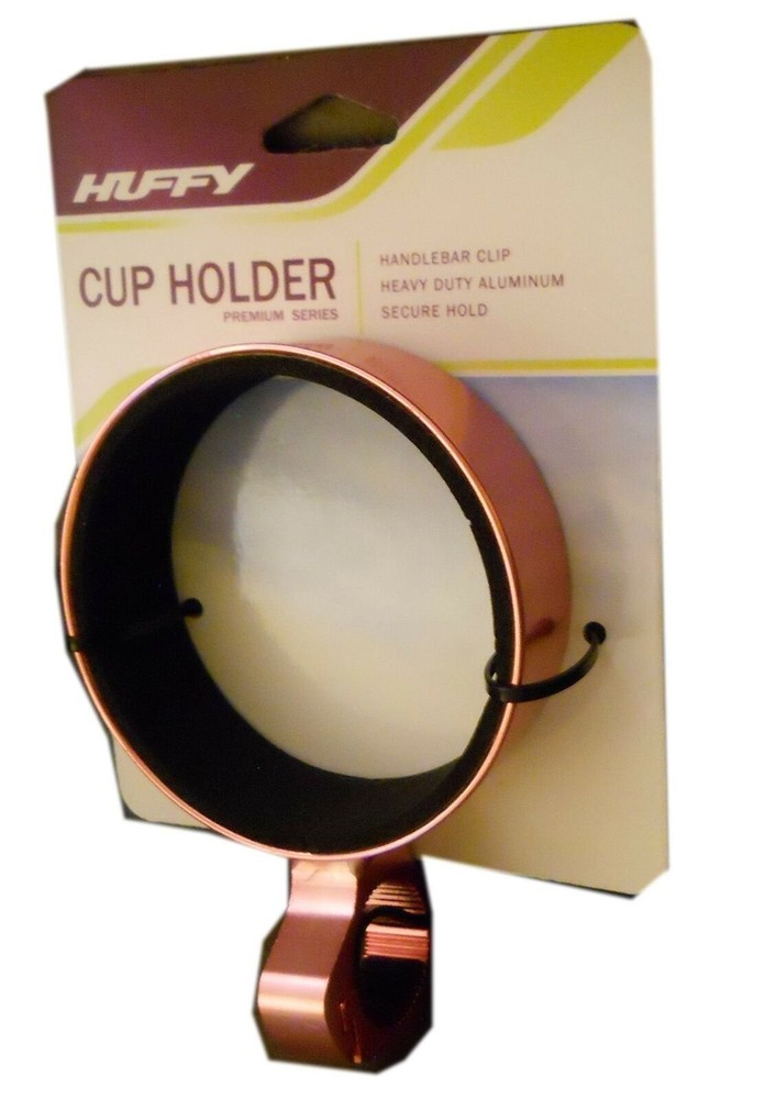 Huffy Matallic Pink Bicycle Handlebar Cup Holder