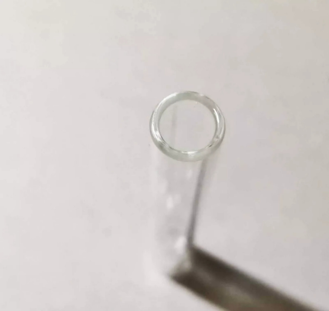 20 PCS transparent Thick Pyrex Glass Chillum Tobacco Pipe Diameter 12mm US