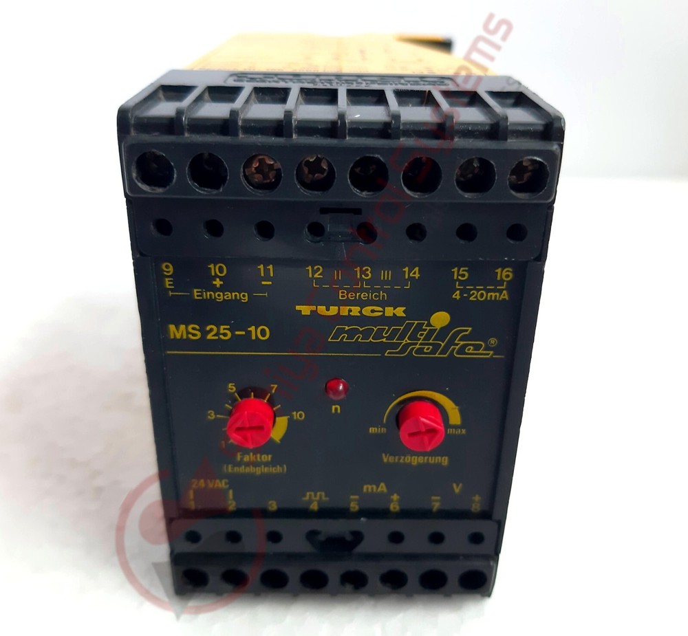 TURCK MS 25-10 MULTI SAFE TACHOMETER