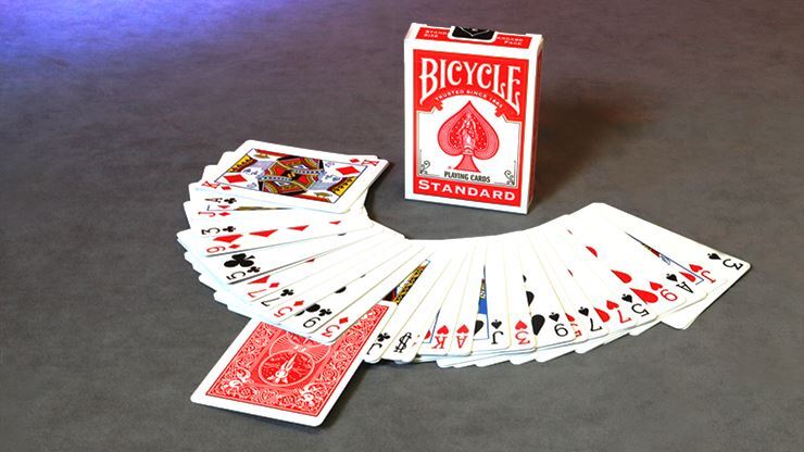 Invisible Deck Bicycle (Red) - Card Magic Trick