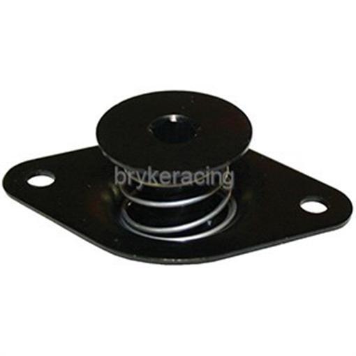 7/16" Black Aluminum Self Ejecting Allen Head Button 5 Pack
