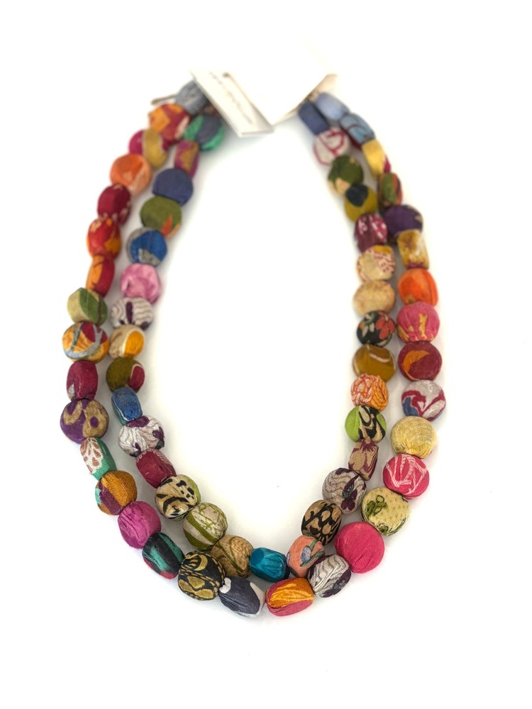 Kantha Pastille Necklace