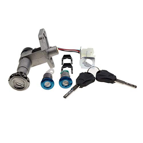 4-Wire Key Ignition Switch Lock Set Replacement for 50cc 125cc 150cc 200cc