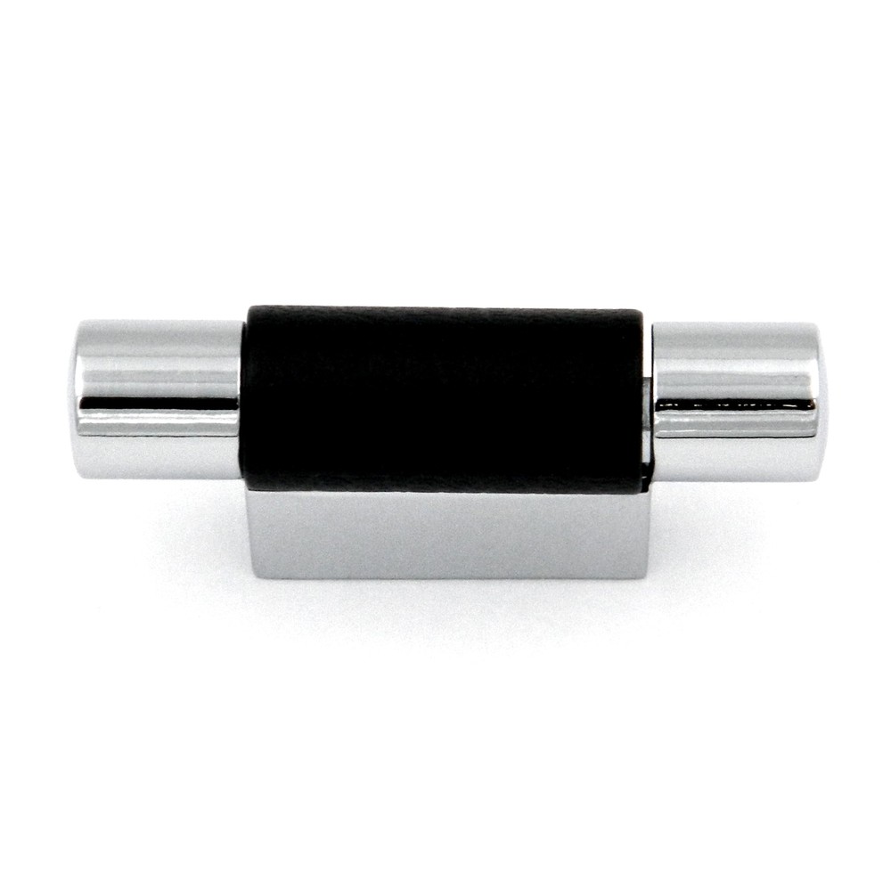 P3310-CHB Chrome, Black Cabinet Knobs Pulls Belwith Hickory Greenwich