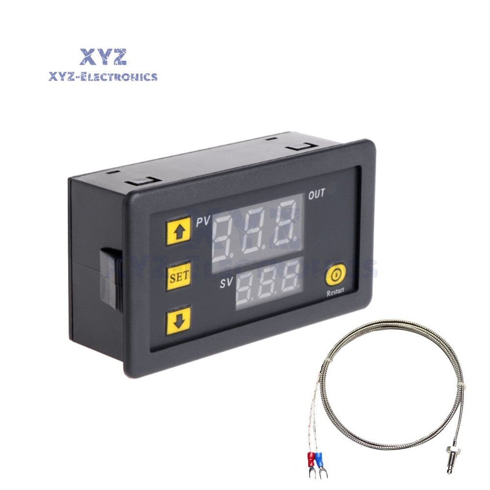 W3230 AC110-220V Digital Temperature Controller K-Type Thermocouple Sensor