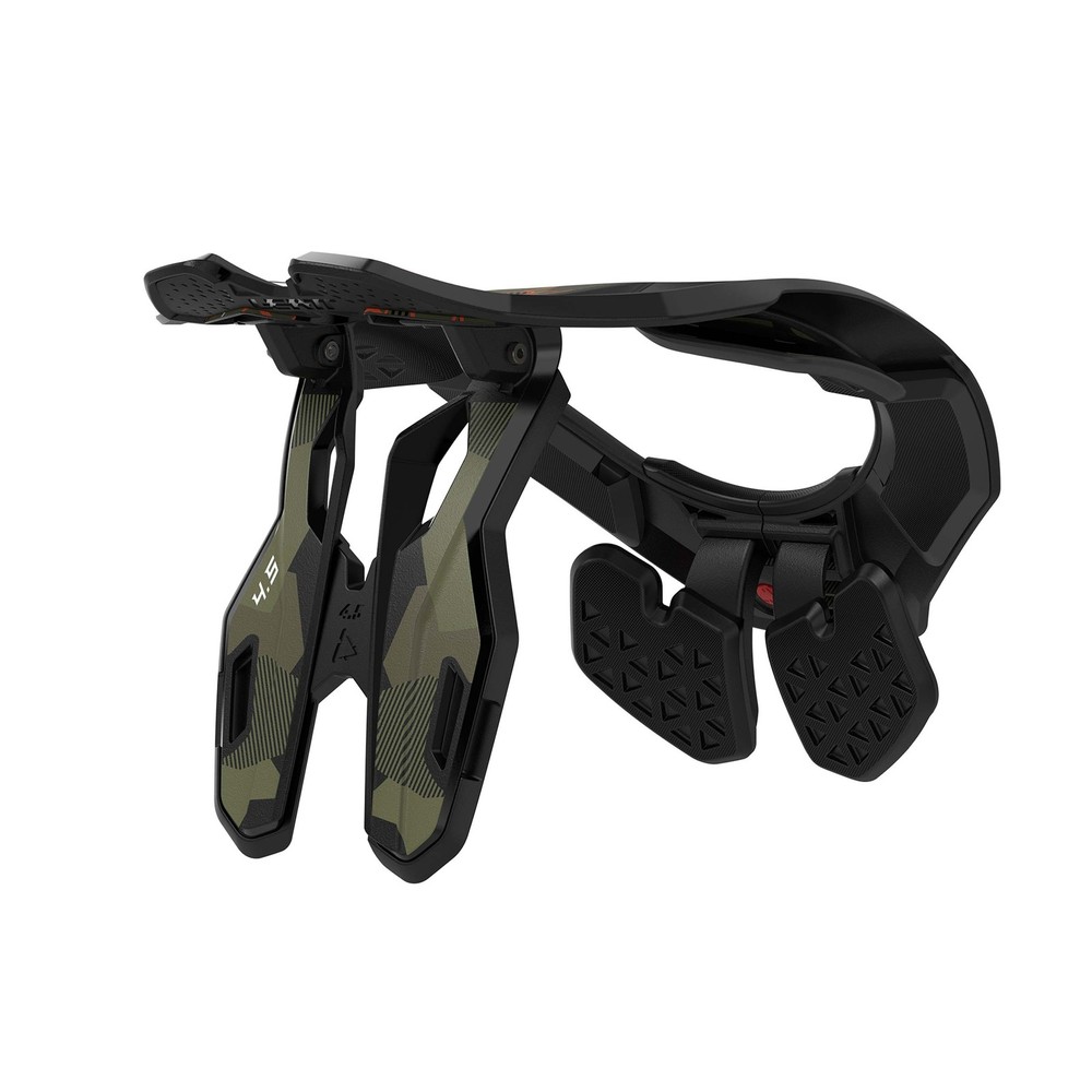 LEATT 4.5 Camo Motorcycle Neck Protector Black CE Certified