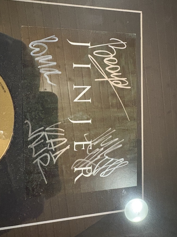 Jinjer Wallflowers Signed Framed Cd
