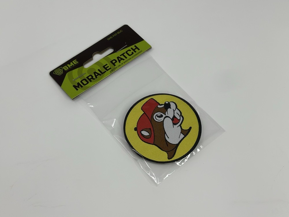 SME Buc-ee’s Bucees Morale Patch Hook And Loop SME-PAT-BUC Logo