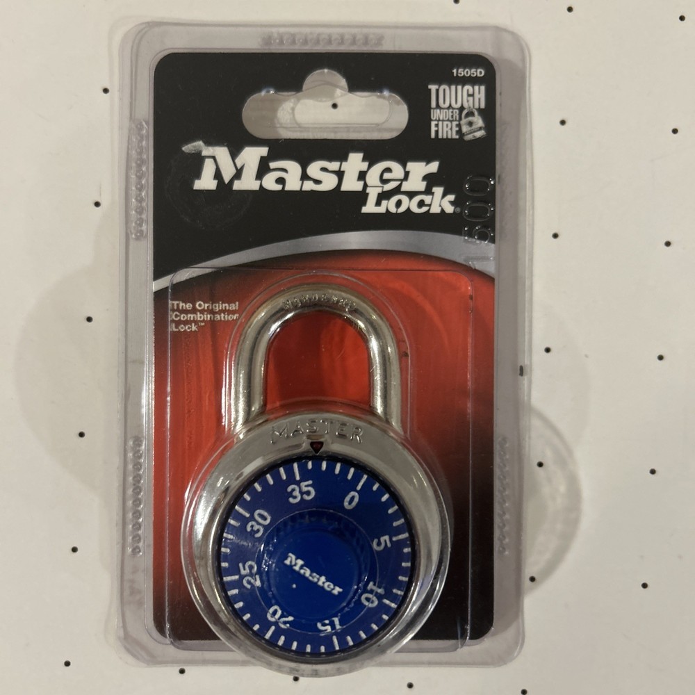 Master Lock 1505D Locker Lock Combination Padlock