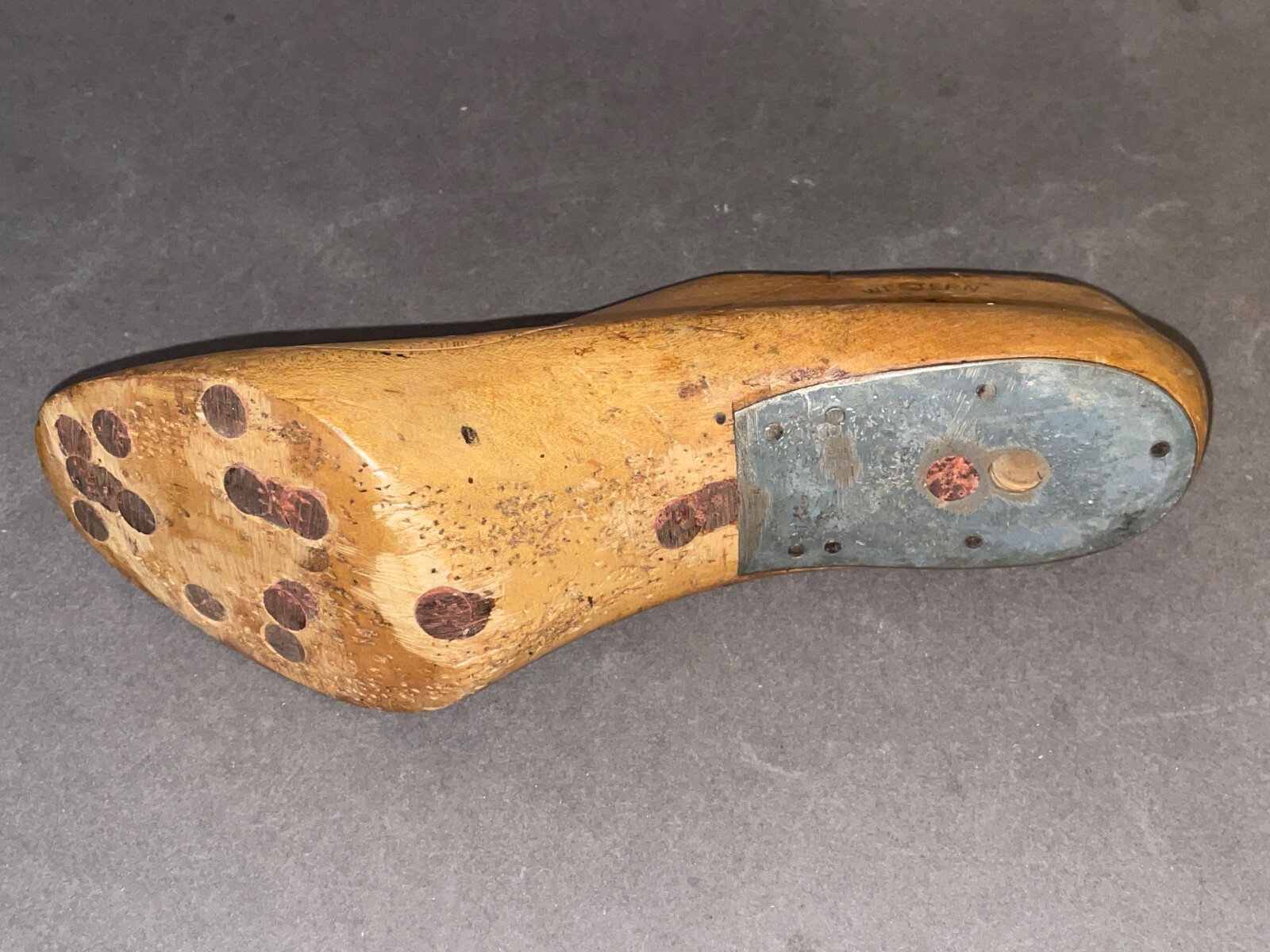 ANTIQUE WESTERN ST. LOUIS WOMEN'S WOODEN SHOE MOLDFORM STRETCHER 240 SIZE 6AAA