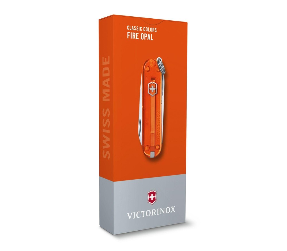 Victorinox - Classic Sd Translucent - Fire Opal - 0.6223.T82G