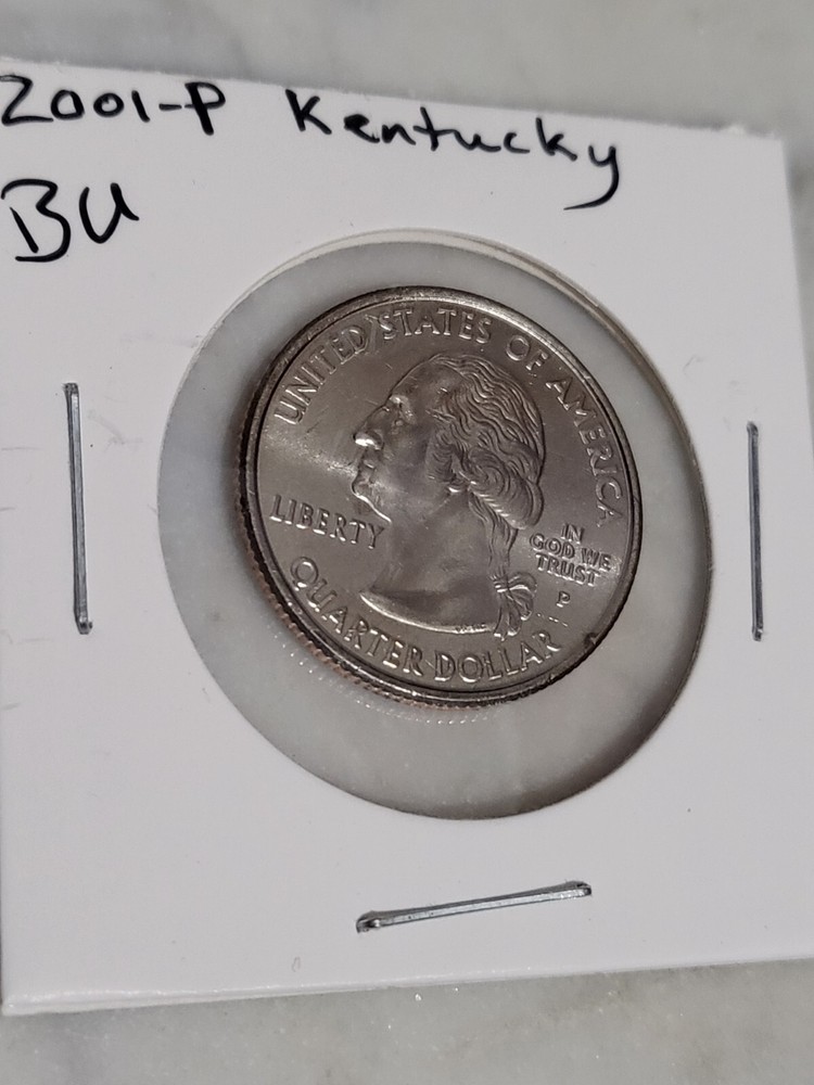 2001-P Kentucky State Quarter-Uncirculated.