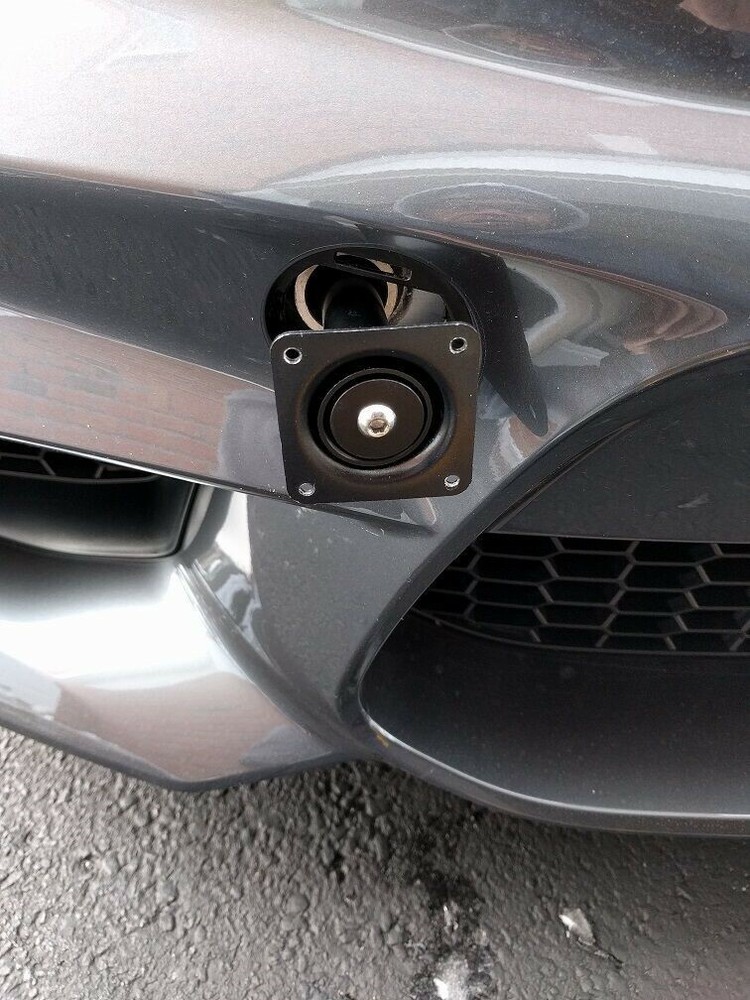 Front Bumper Tow Hook License Plate Mount Bracket For BMW M5 E39 E60 1999 - 2010