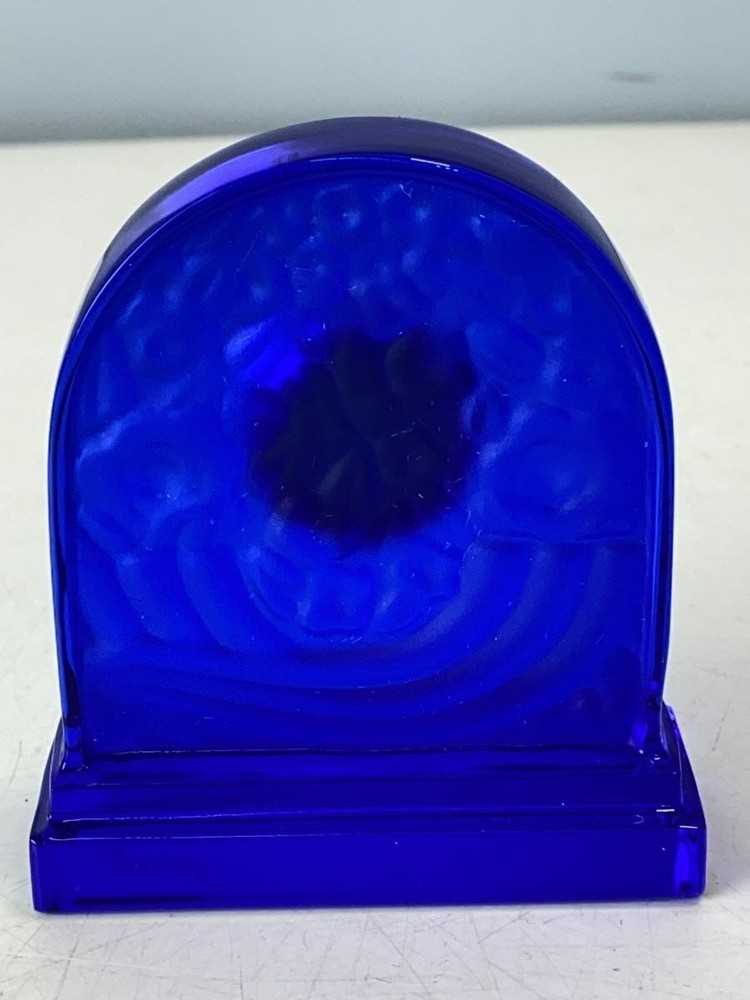 Baccarat Watch Analog BLU Placement Clock Used