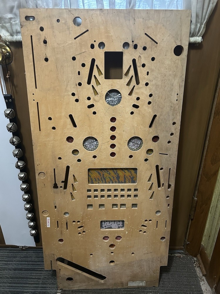 1987 Williams Fire! Pinball Playfield- NOS