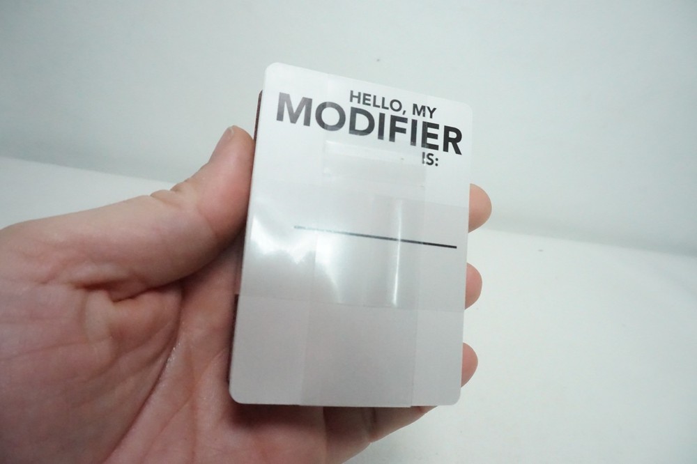 Posthuman Studios Eclipse Phase Modifier Cards VG