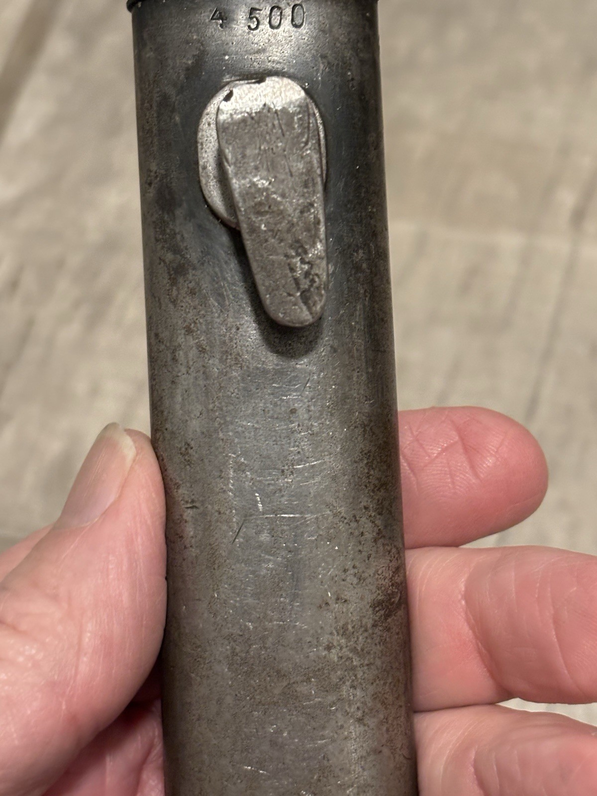 WWII German 98K Bayonet with Scabbard Early S/244 Production