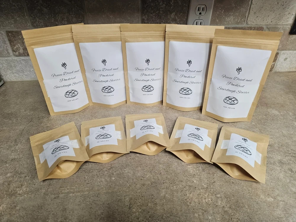Freeze Dried Sourdough Starter