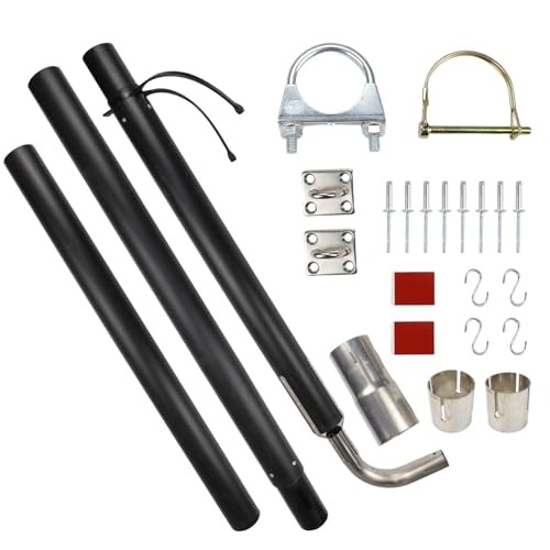 44461 RV Generator Exhaust Venting System Extension Kit Compatible with Most