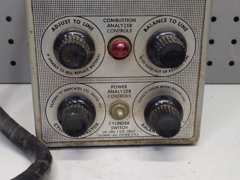 Vtg Dyna-Vision Power And Combustion Analyzer Model 339