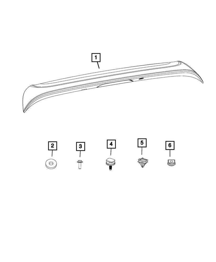 Genuine Mopar Hex Flange Head Screw 5182685AA